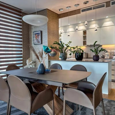 Alquiler de un moderno apartamento de 4 habitaciones, 138 m², BW Residences, Belgrado, Serbia